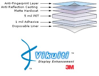 3M Vikuiti™ Display protection-foil ARMR220 <b>7"</b>