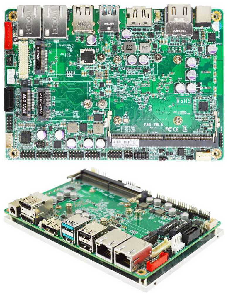 Jetway F35-TWL3-N1500010 3.5" SBC (Intel N150, 2x GbE, 3x 4K) <b>[12V Power Input]</b>