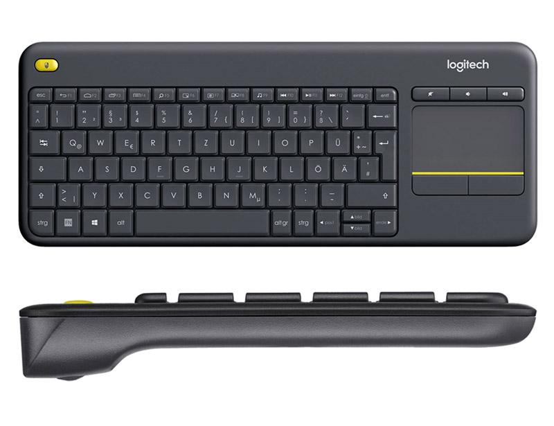 Logitech K400 Plus Wireless Touch Keyboard (920-007145, US INT)