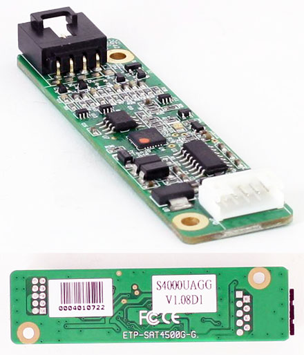 TOUCHSCREEN-CONTROLLER (ETP-SA4500G-G/S4000UAGG, V1.08D1, 4-wire resistive, EETI/EGALAX)