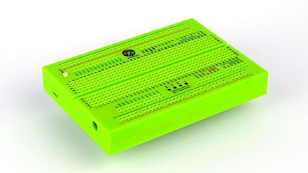 STEMTera Breadboard - Arduino compatible built-in breadboard (green)
